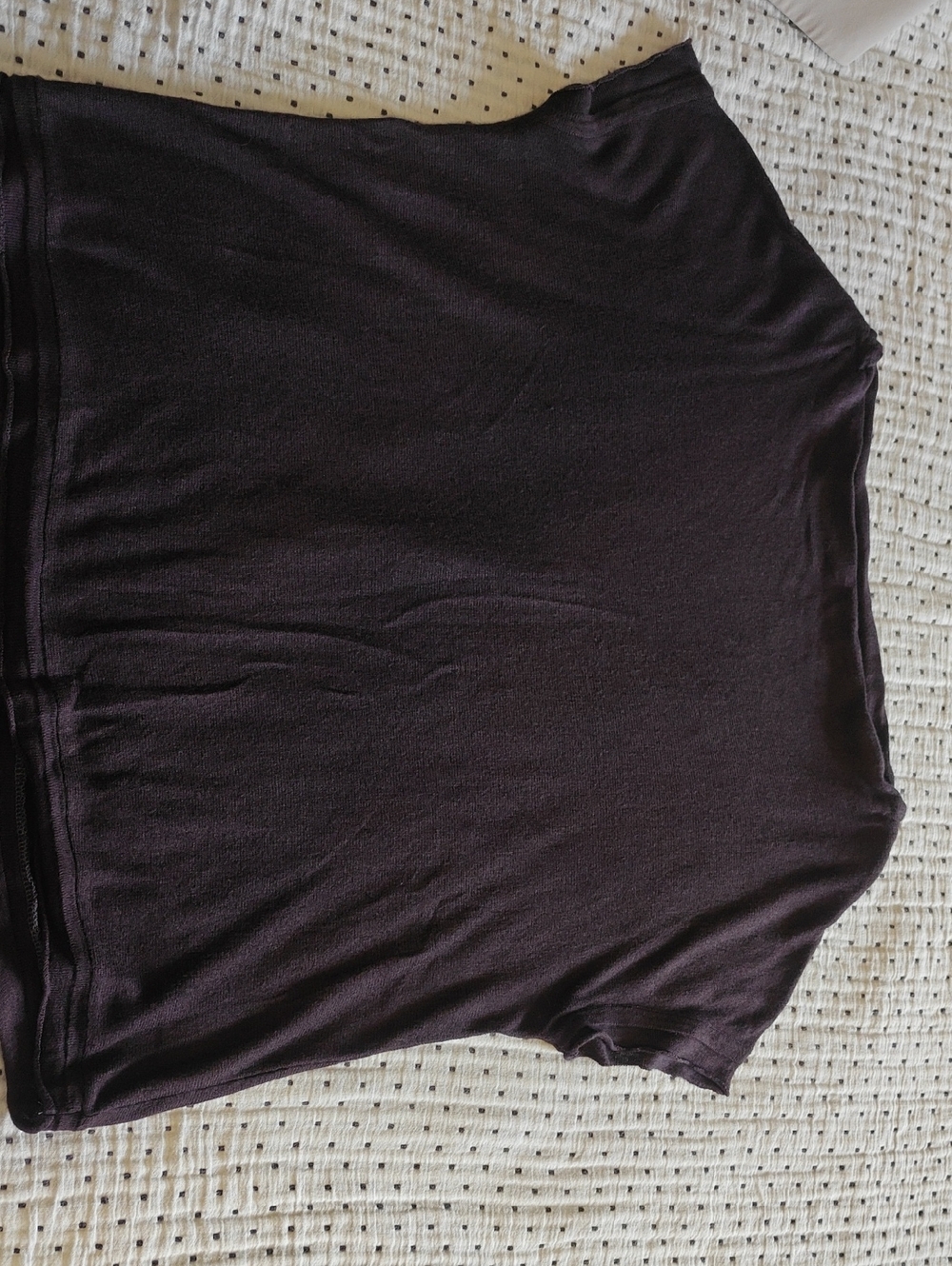 Iris Setlakwe Short Sleeve Tee in Deep Purple
